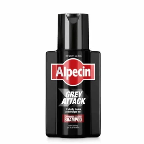 Alpecin Grey Attack Shampoo Anti Grigio con Caffeina 200 ml - Dr. Wolff Italia