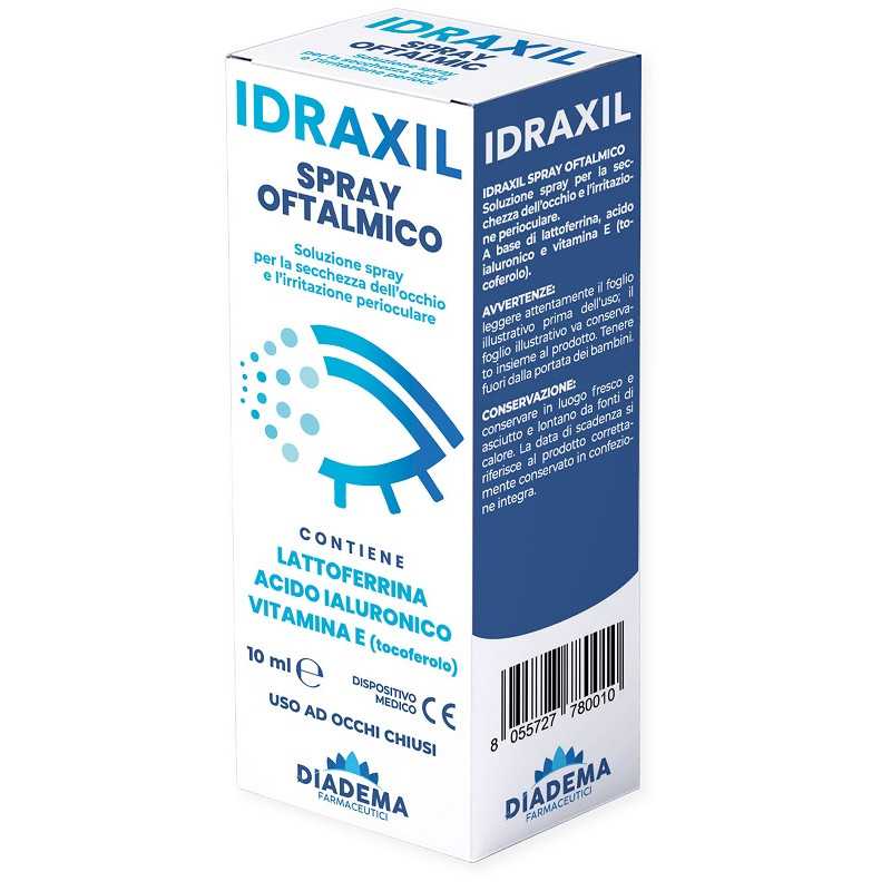 Idraxil spray oftalmico 10ml - Immagine 4