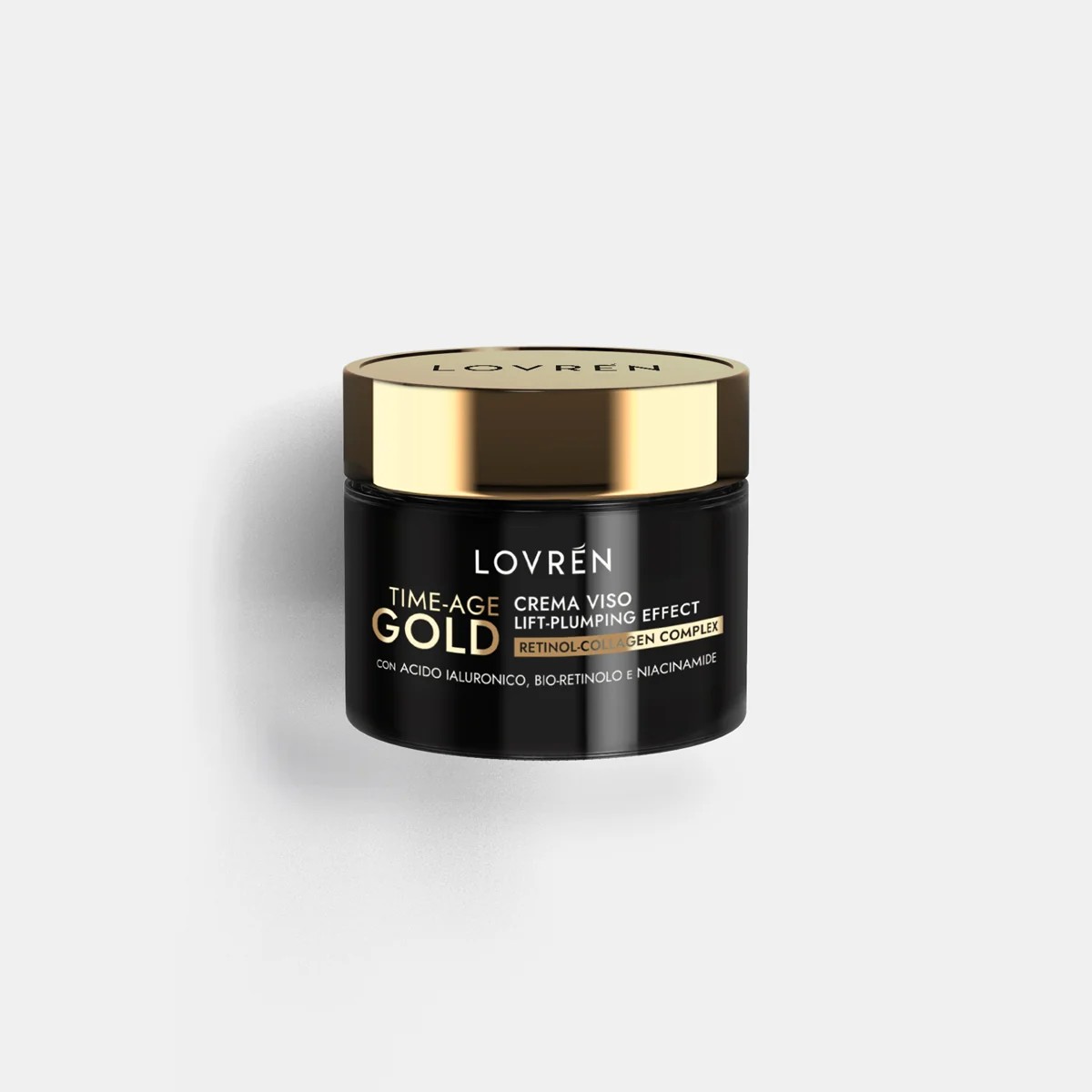 Lovren Crema Viso Time-Age Gold Effetto Lift e Rimpolpante 30 Ml - Lovrén