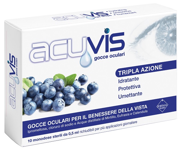 Acuvis gocce oculari 10fl 0,5m - Immagine 8
