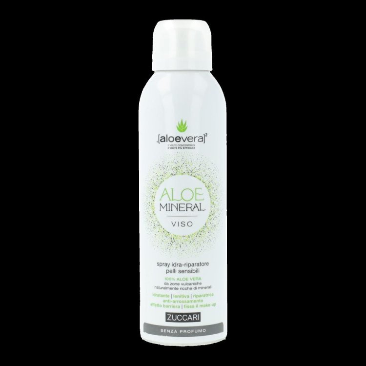 Zuccari Aloevera2 - Aloemineral Viso - Spray Idra-Riparatore Per Pelli Sensibile 150 ml - Immagine 7