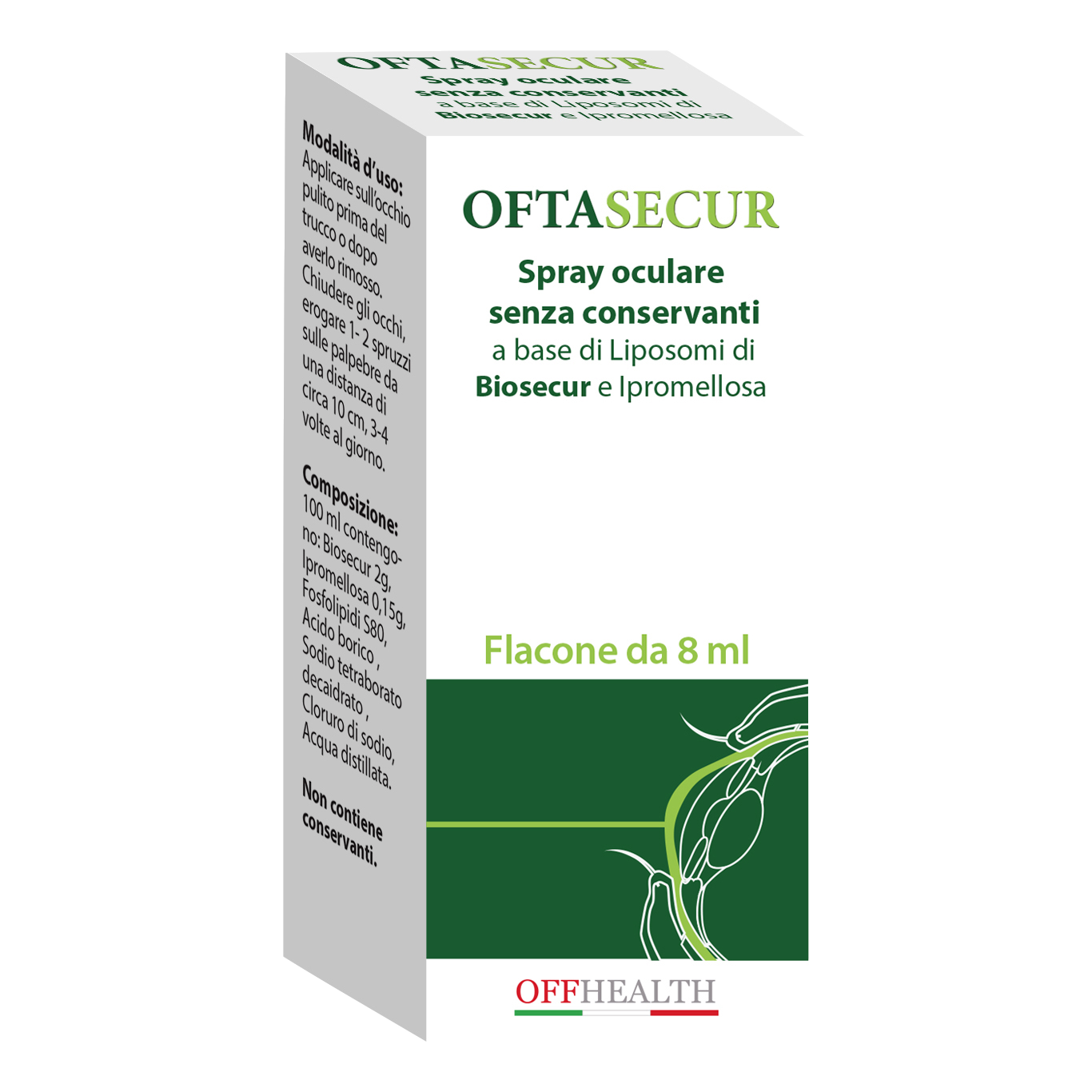 Offhealth Oftasecur Spray Oculare 8Ml - Immagine 5