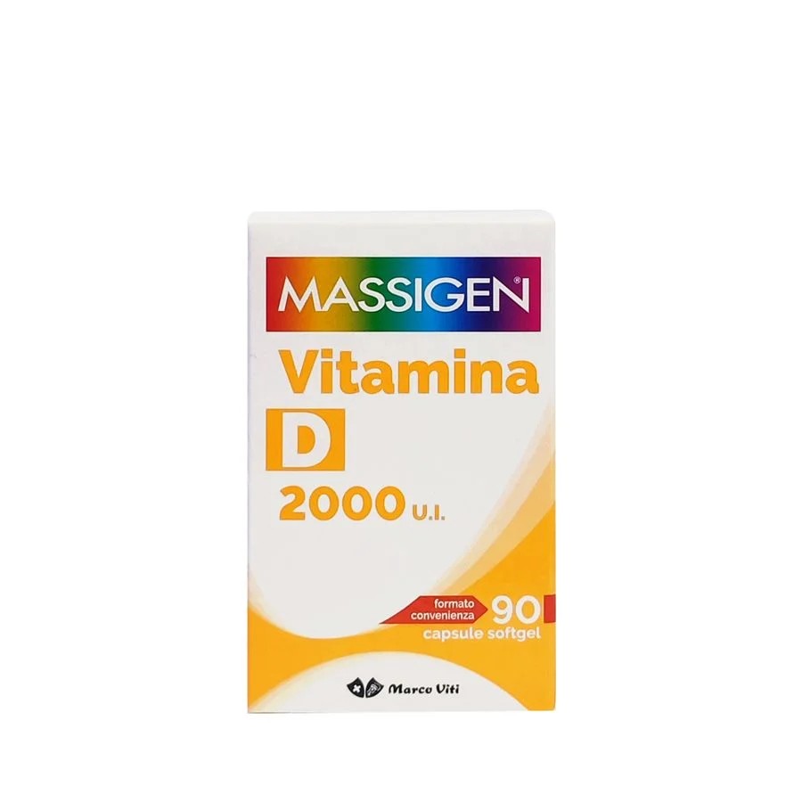 Marco Viti Massigen Dailyvit Vitamina D 2000 Ui Integratore Vitaminico 90 Capsule - Immagine 6