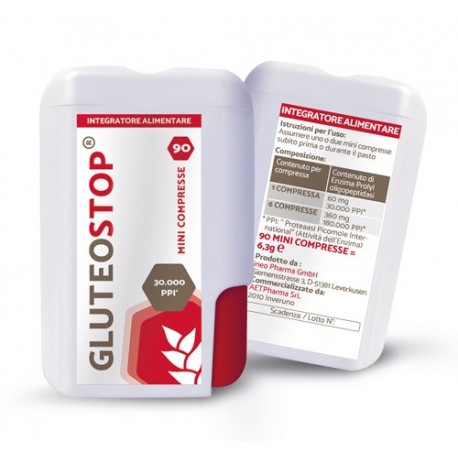 Aetpharma Gluteostop Mini Tablets 90 Pz Compresse Bambino - Immagine 4
