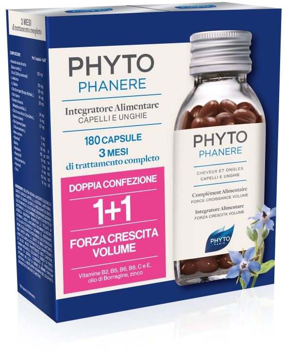 PHYTOPHANERE Capelli Unghie 90+90 capsule Integratore rinforzante per capelli e unghie - Immagine 5