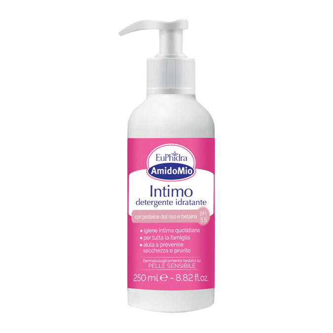Zeta Farmaceutici Spa Euphidra Amido Mio Detergente Intimo Idratante - Detergente Delicato Per La Prevenzione Di Secchezza E Prurito Intimo - 250 Ml - Immagine 8