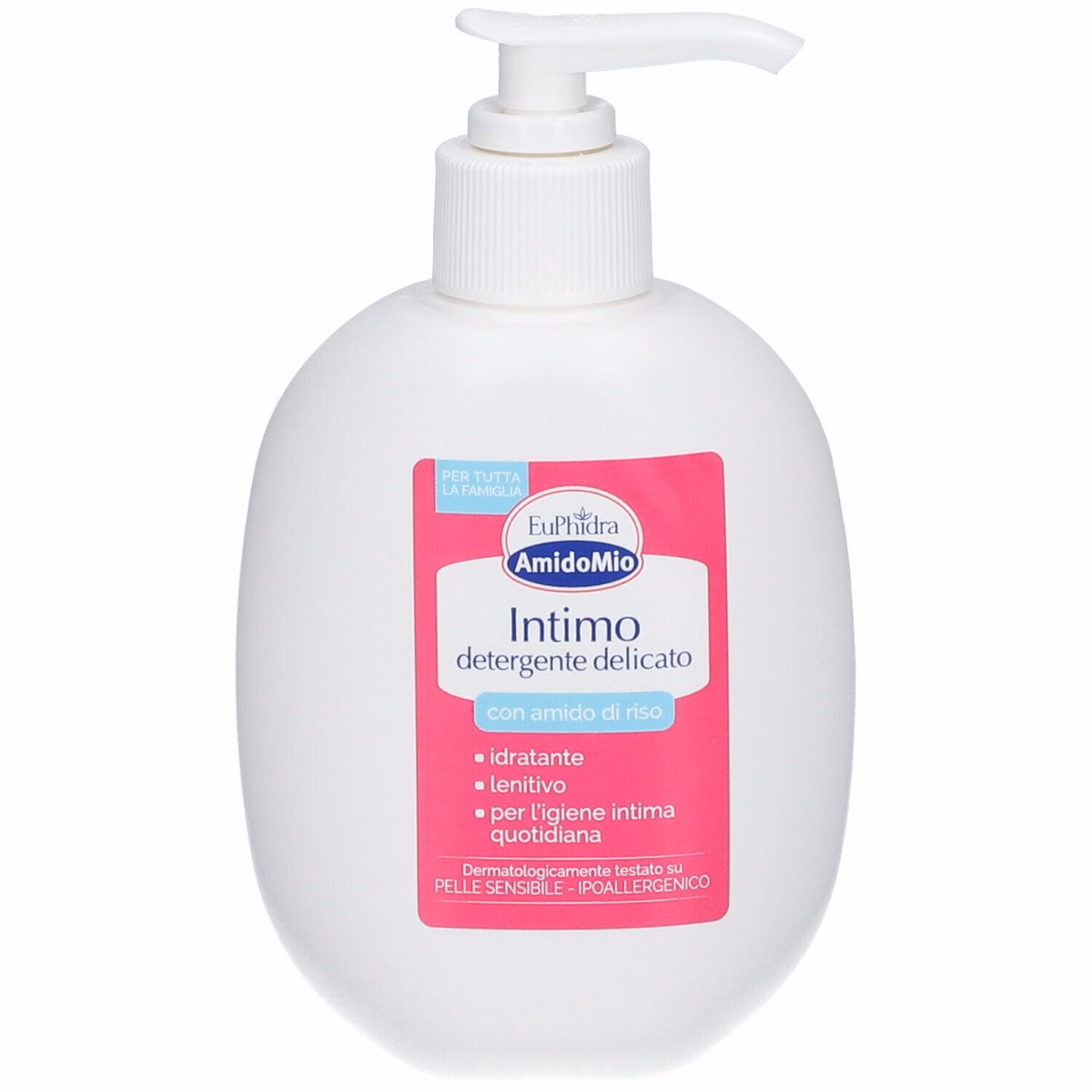 Euphidra Amidomio Intimo Detergente Delicato con Amido di Riso 250 ml - Euphidra