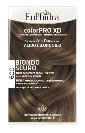 Euphidra Colorpro Xd 600 Biondo Scuro Tintura Extra Delicata - Immagine 8