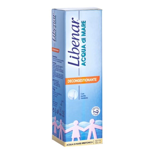Libenar Libenar® Acqua Di Mare Decongestionante 100 Ml Spray Nasale - Immagine 10