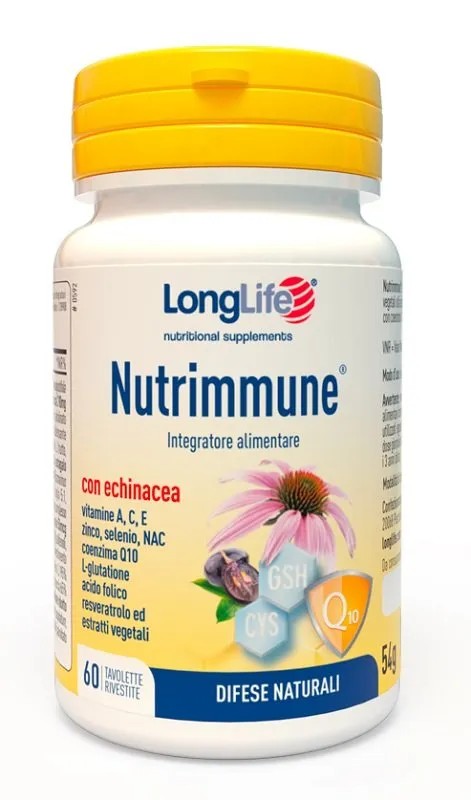 Longlife Nutrimmune 60 Tavolette - Integratore Immunostimolante - Immagine 6