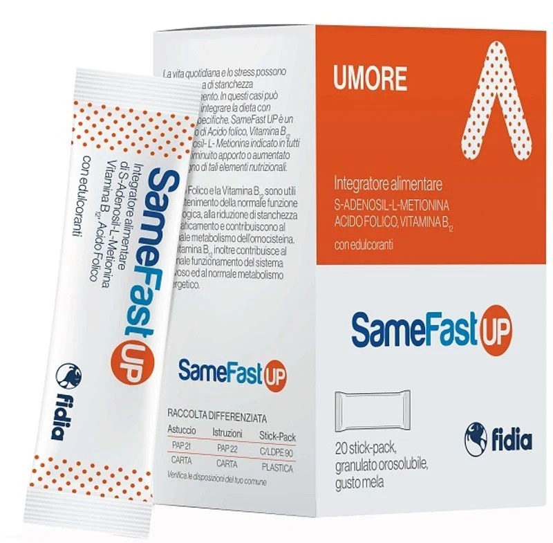 Samefast Up 20 Stick Pack Granulato Orosolubile Gusto Ananas - Immagine 7