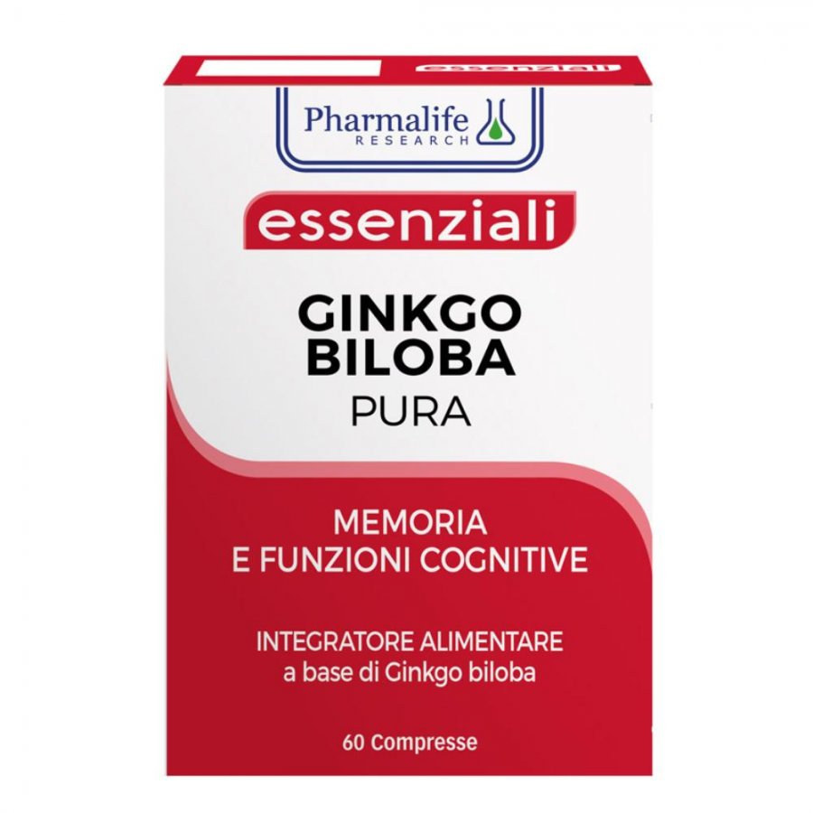 Pharmalife Research Integratore Ginkgo Biloba Pura Per Memoria, 60 Compresse - Immagine 6