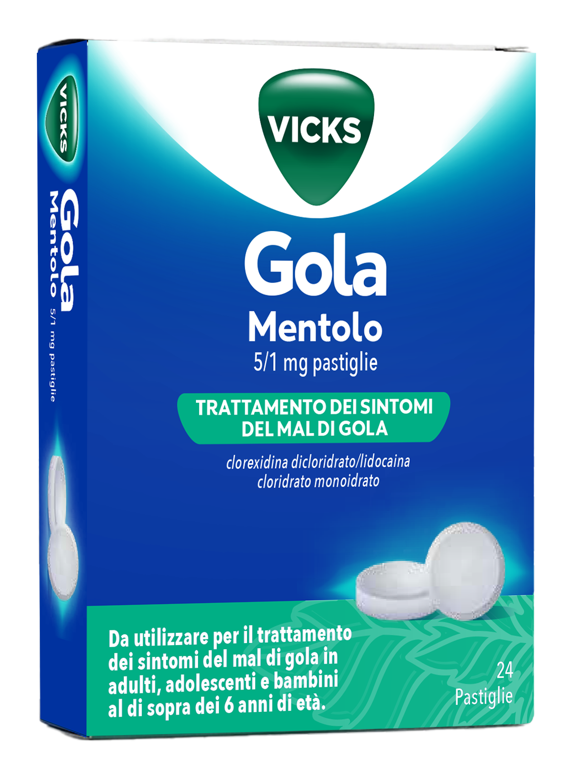 VICKS Gola 24 Past.Mentolo - Immagine 3