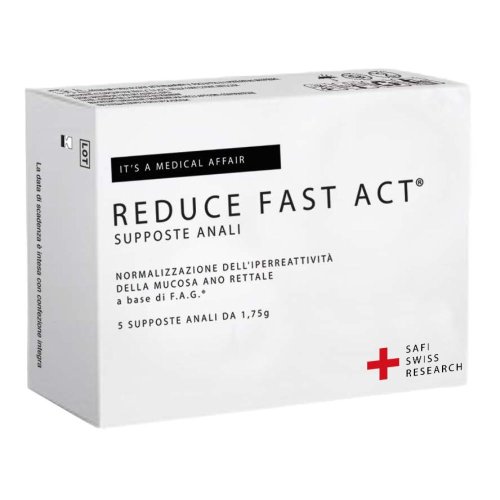 Safi Reduce Fast Act Per Sintomi Ano-Rettali 5 Supposte - Immagine 4