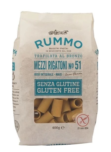 Rummo Bronzo Mezzi Rigatoni N51 Pasta Senza Glutine 400 G - Immagine 4