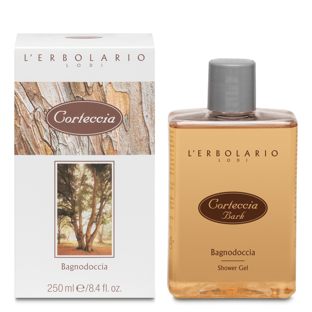 Bagnodoccia Corteccia Legnosa Verde Unisex Rigenerante 250ml - L'Erbolario
