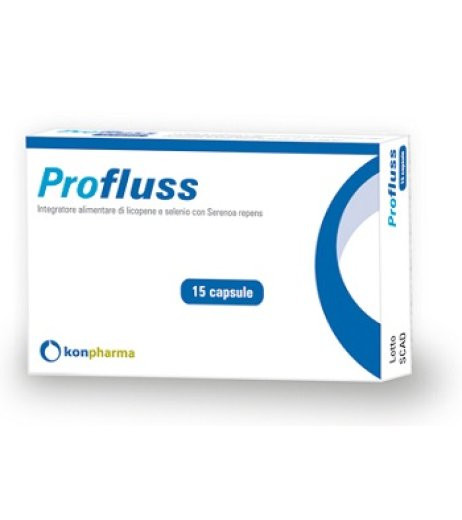 Profluss Integratore Prostata con Serenoa Repens Licopene e Selenio 15 Capsule - Konpharma