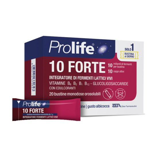Prolife 10 Forte Integratore Fermenti Lattici in Stickpack - Prolife