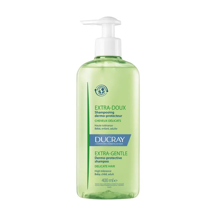 Shampoo Extra Delicato Dermoprotettivo per Cuoio Capelluto Sensibile 400ml - DUCRAY