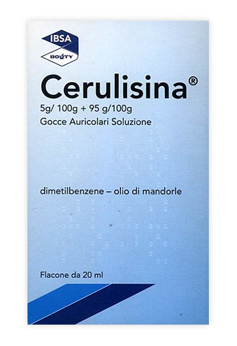 Cerulisina Gocce Auricolari Emollienti per Tappi di Cerume Uso Topico 20ml - CERULISINA