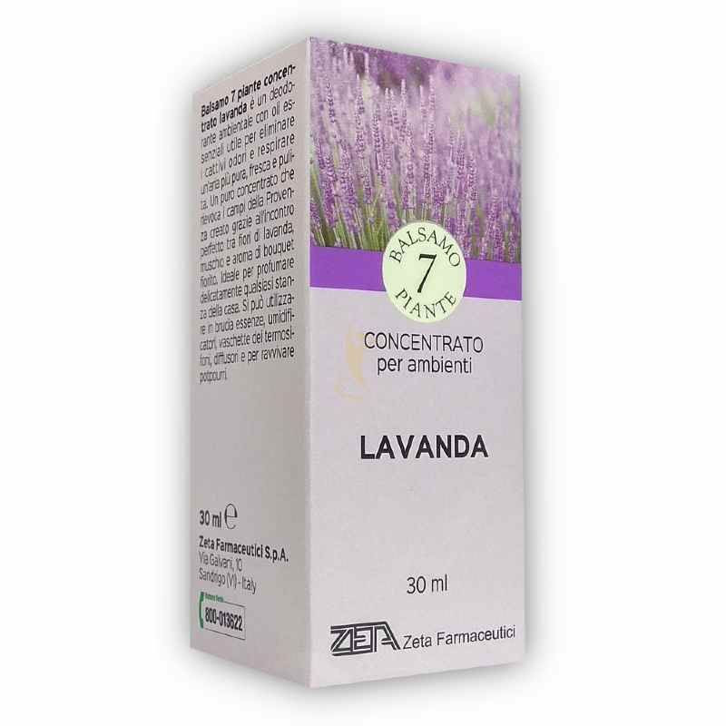 Essenza Balsamica 7 Piante Concentrata Lavanda Deodorante Ambiente 30ml - BALSAMO 7 PIANTE
