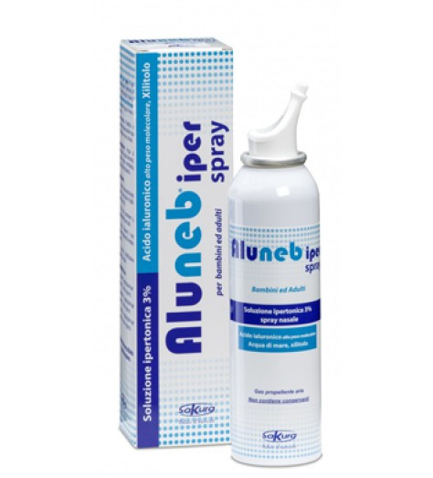 Aluneb Soluzione Ipertonica 3% Spray Nasale Decongestionante 125ml - Sakura Italia Srl