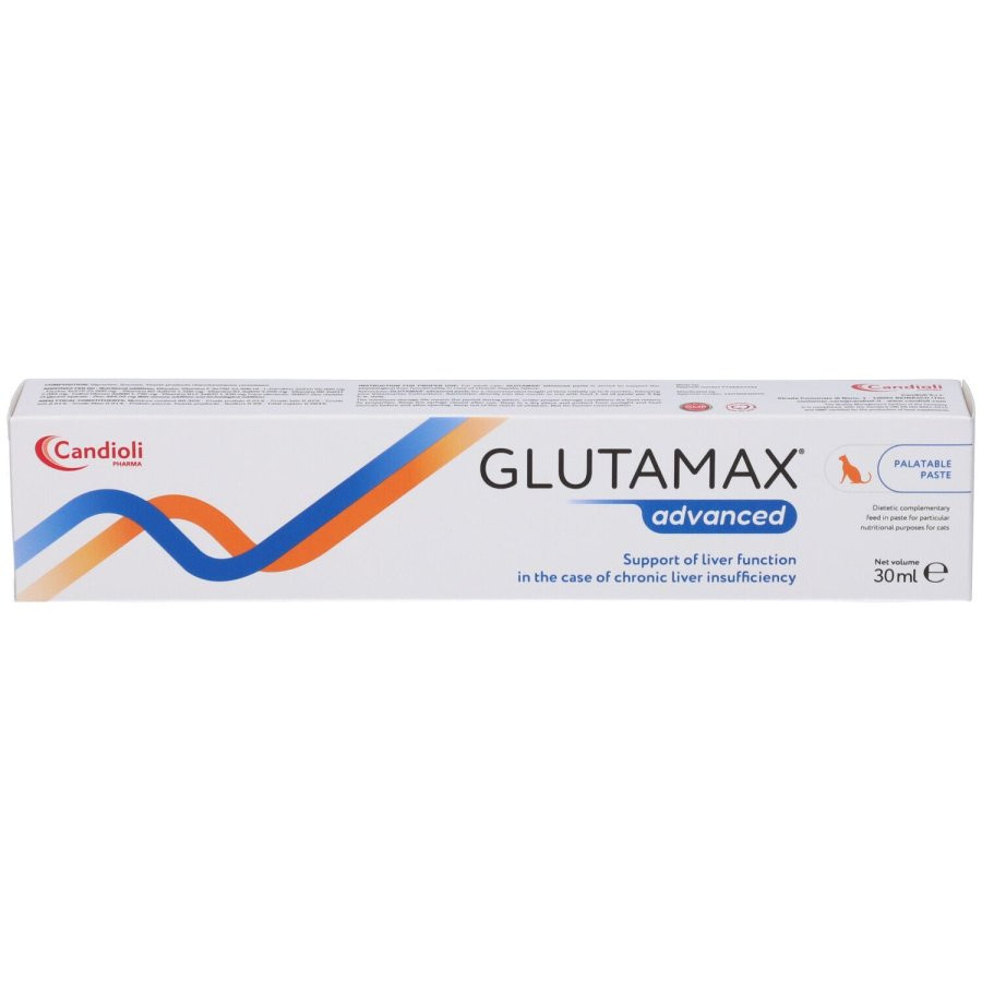 Glutamax Advanced Supporto Epatite Cani e Gatti Pasta Siringa 30ml - Candioli