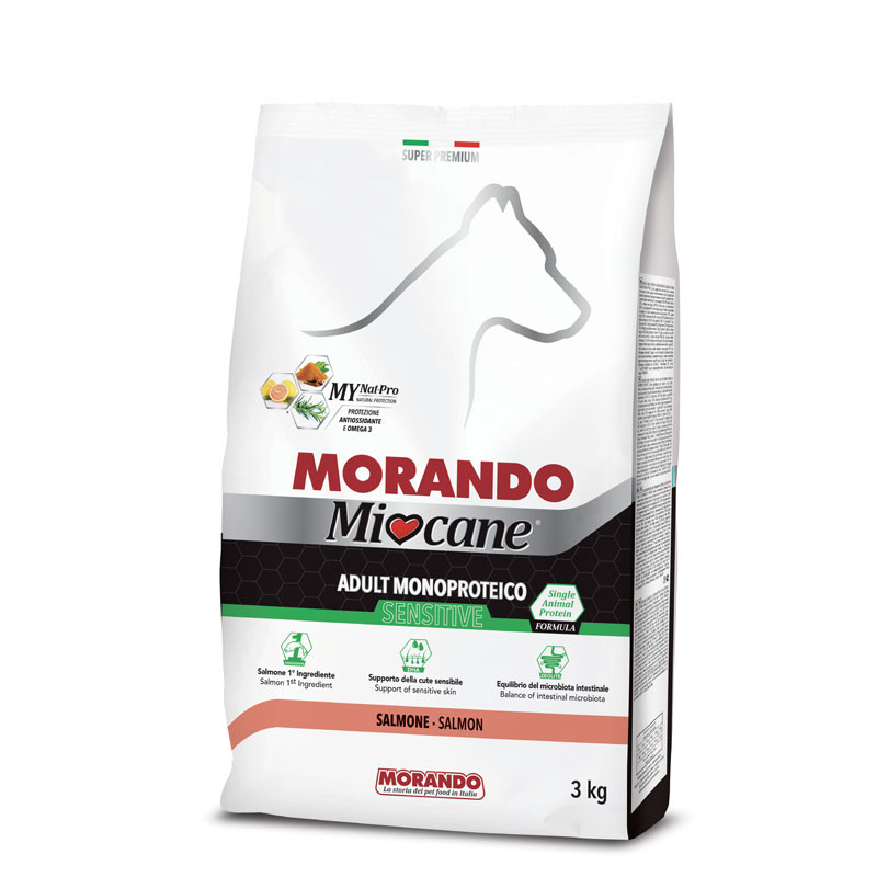 Miocane Sensible Adult Salmone Crocchette per Cani con Sensibilità Alimentare 3kg - MIOCANE