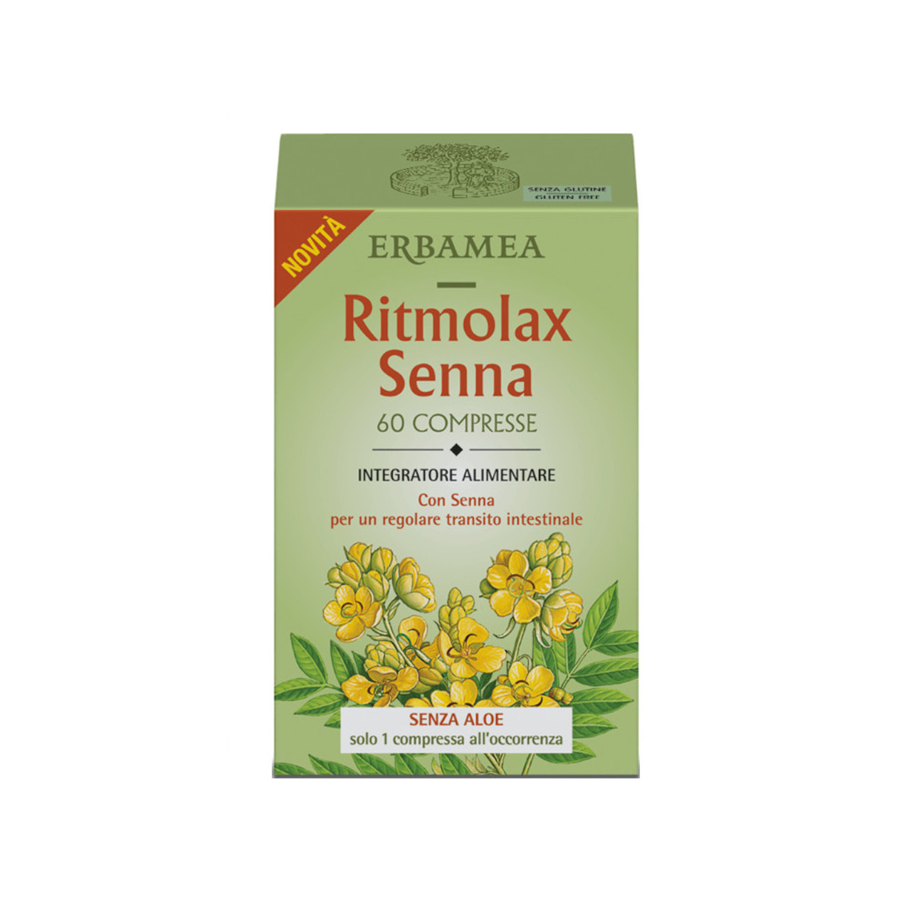 Ritmolax Senna Integratore per Regolarità Intestinale 60 Compresse - ERBAMEA