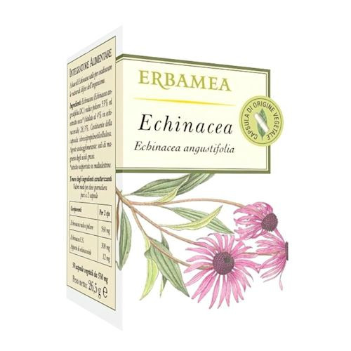 Echinacea Integratore Alimentare per Difese Immunitarie 50 Capsule - Erbamea