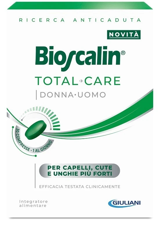Total Care Integratore Alimentare Capelli Unghie Pelle 30 Compresse - Bioscalin