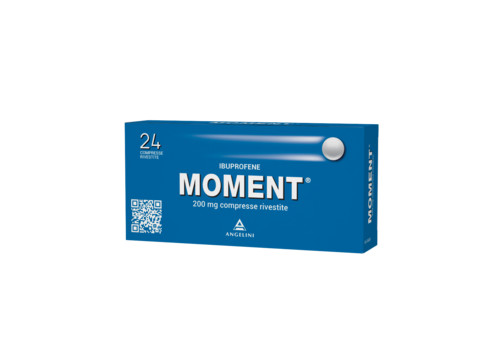 Moment 200mg Medicinale per Dolore e Febbre 24 Compresse Rivestite - Moment