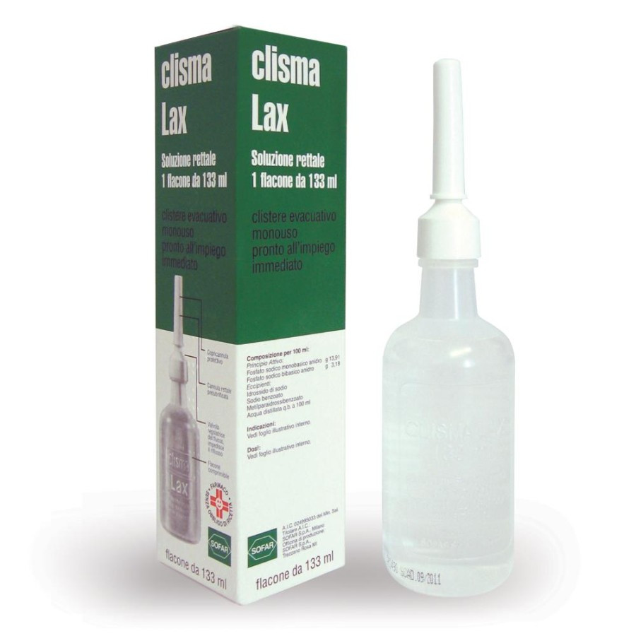 Clisma Lax Soluzione Rettale 133ml - CLISMA LAX
