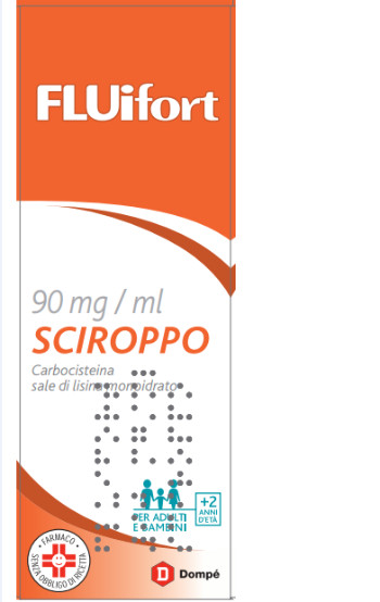 Fluifort Sciroppo Mucolitico 200ml 90mg/ml - Fluifort