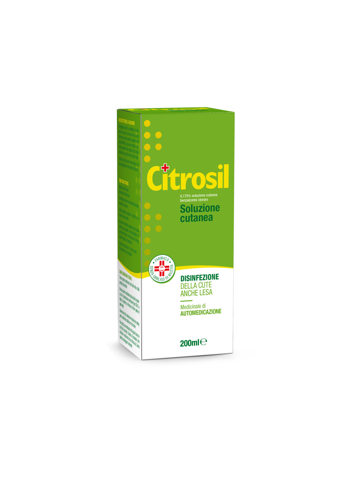 Citrosil Soluzione Cutanea Disinfettante 200ml 0,175% - Citrosil