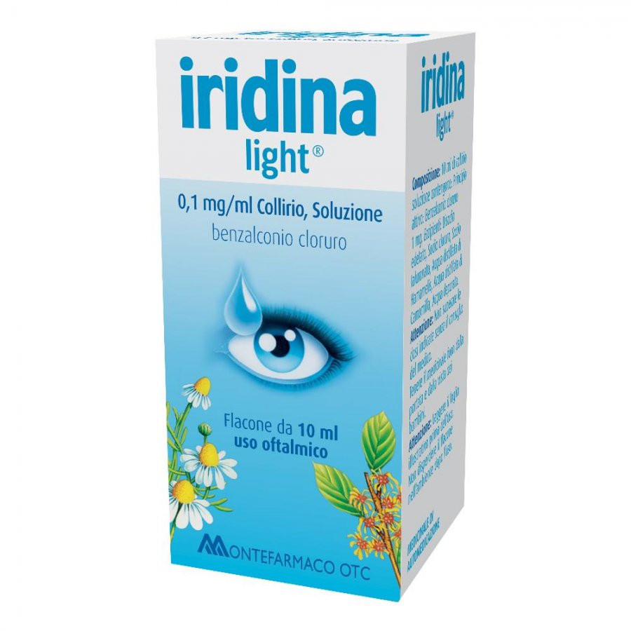 Iridina Light Collirio Disinfettante 10ml - Iridina