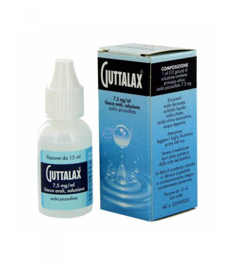 Guttalax Gocce Orali 7,5mg/ml 15ml - GUTTALAX