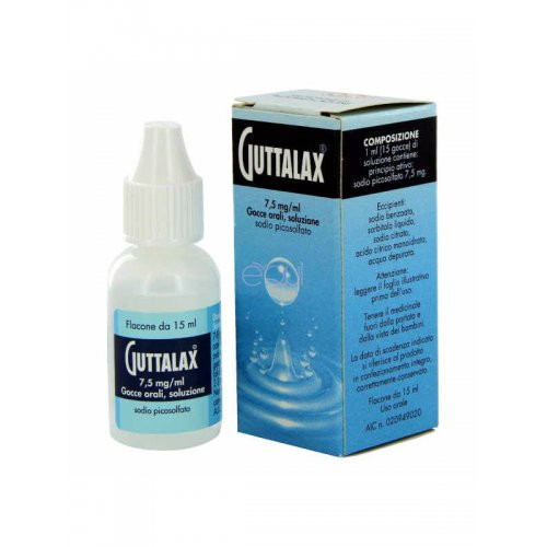 Guttalax Gocce Orali 7,5mg/ml trattamento stitichezza - GUTTALAX