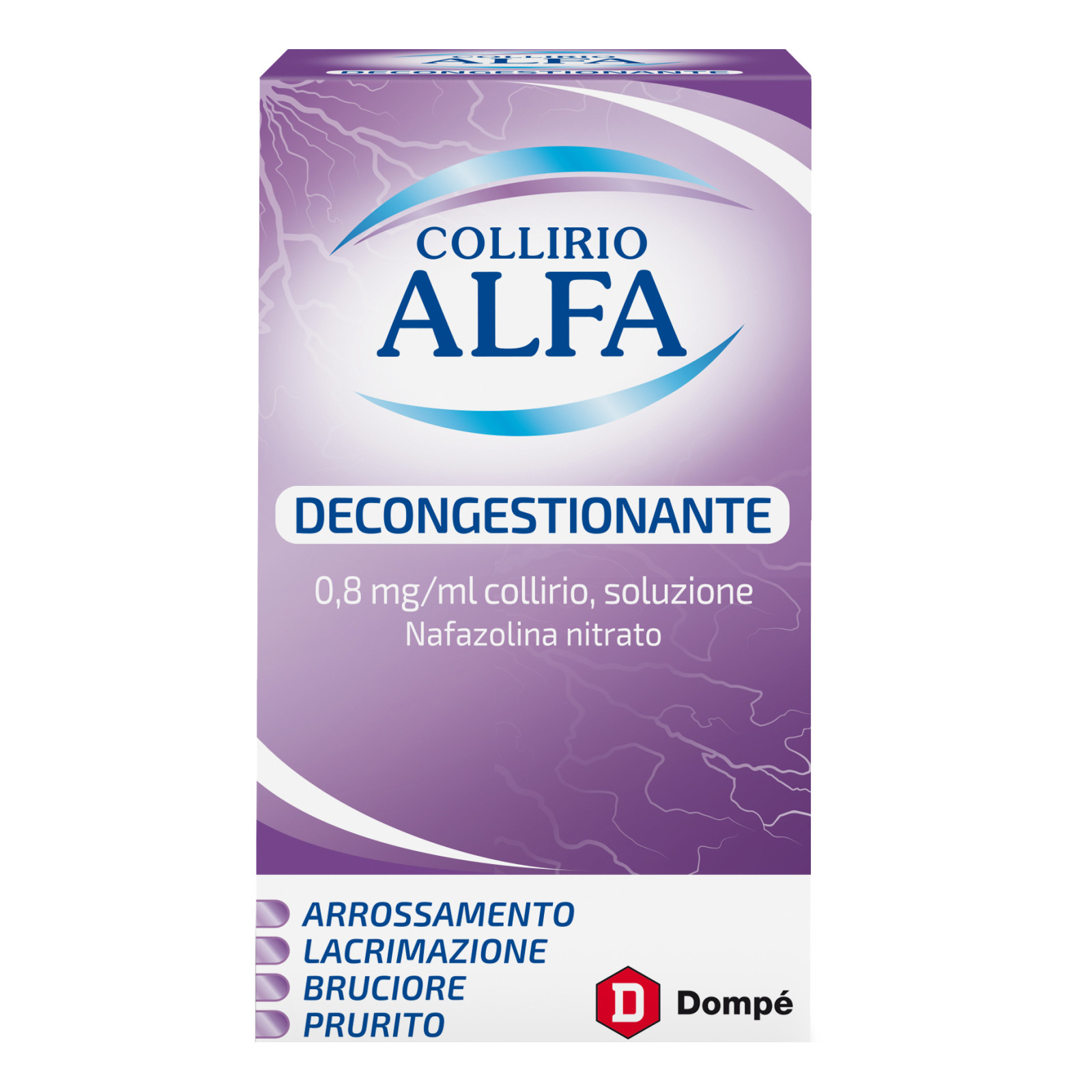 Collirio Alfa Antistaminico 0,8 mg/ml + 1 mg/ml 10ml - Collirio Alfa
