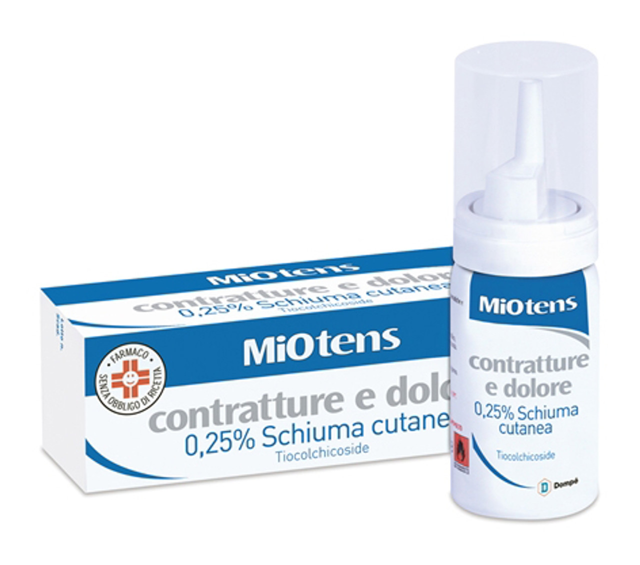 Miotens Contrattture e Dolore 0.25% Schiuma Cutanea 30ml - MIOTENS