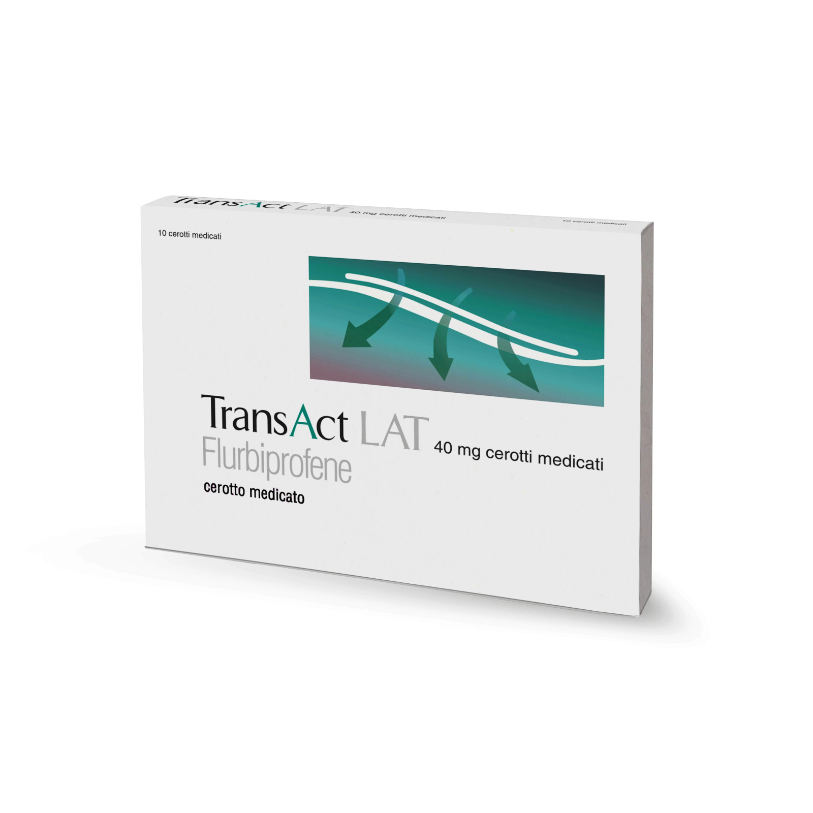 Transact Lat 40mg Cerotti Medicati per Dolore Muscolare - Transact Lat