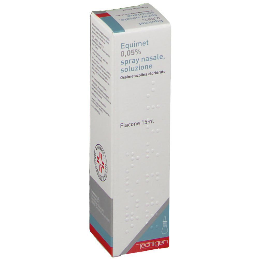 Equimet Spray Nasale Decongestionante 0,05% 15ml - Equimet