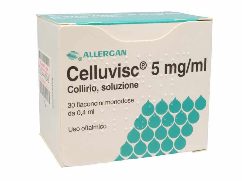 Celluvisc Collirio Monodose 5mg/ml 30 Flaconcini - Celluvisc