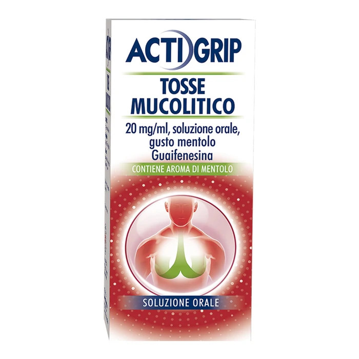 Actigrip Tosse Mucolitico 20mg/ml Soluzione Orale 150ml - Acti