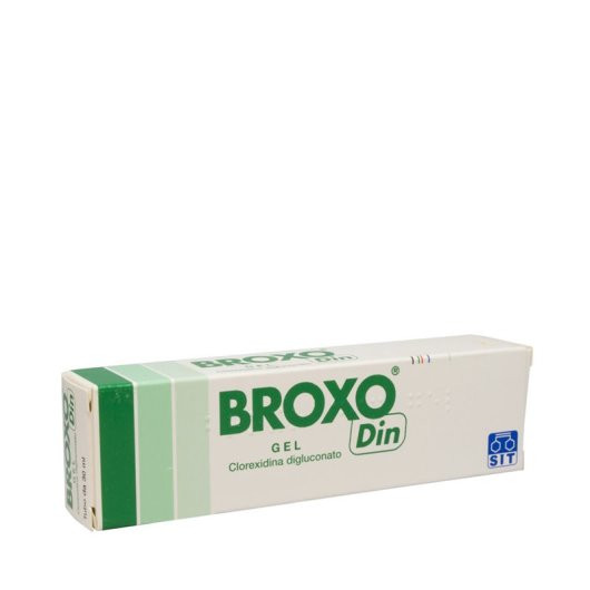 Broxo Din Gel Gengivale disinfezione mucosa orale 30ml 0,2% - BROXODIN