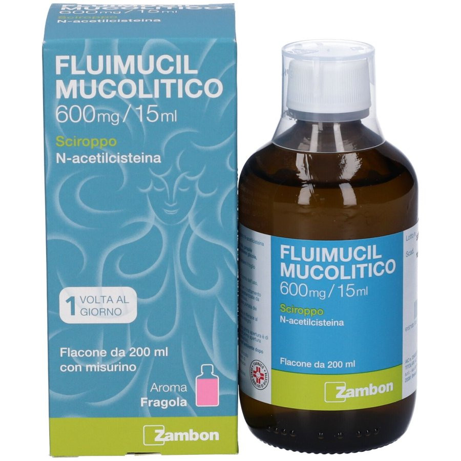 Fluimucil Mucolitico Sciroppo 600mg/15ml - Fluimucil