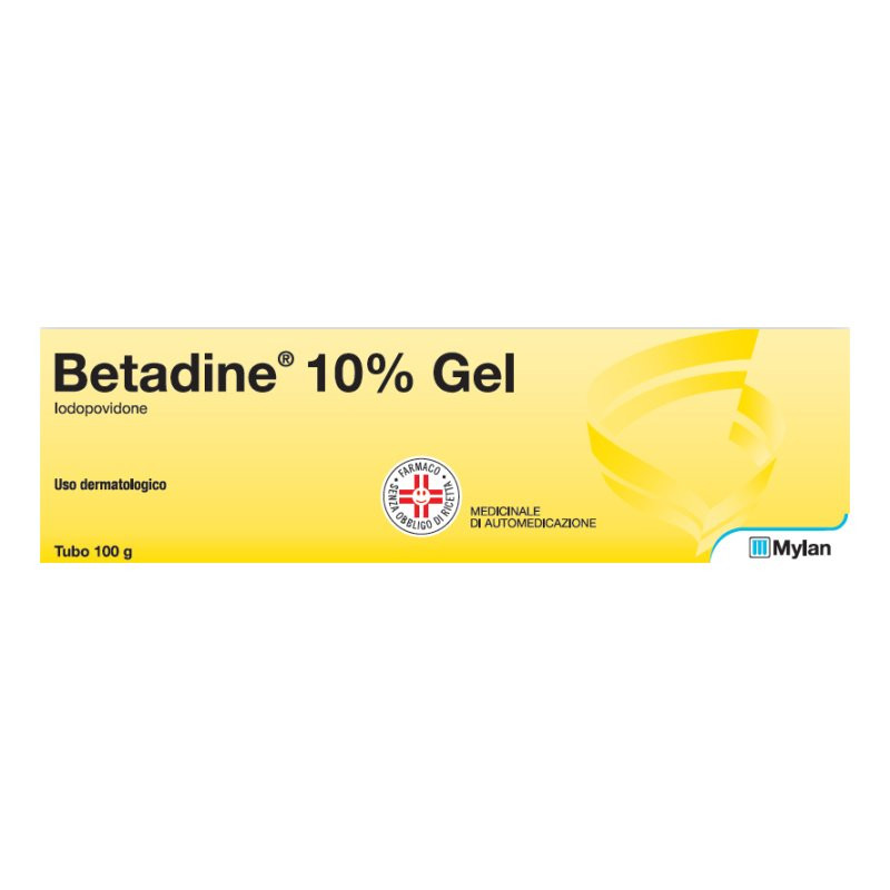 Betadine Gel 10% Disinfettante Cute Lesa 100g - Betadine