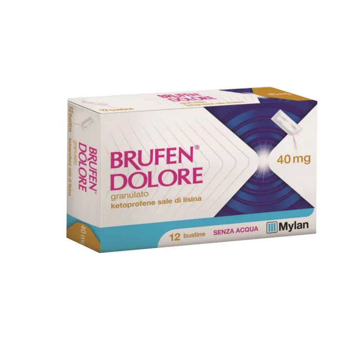 Brufen Dolore Granulato Orosolubile 40mg 12 Bustine - Brufen