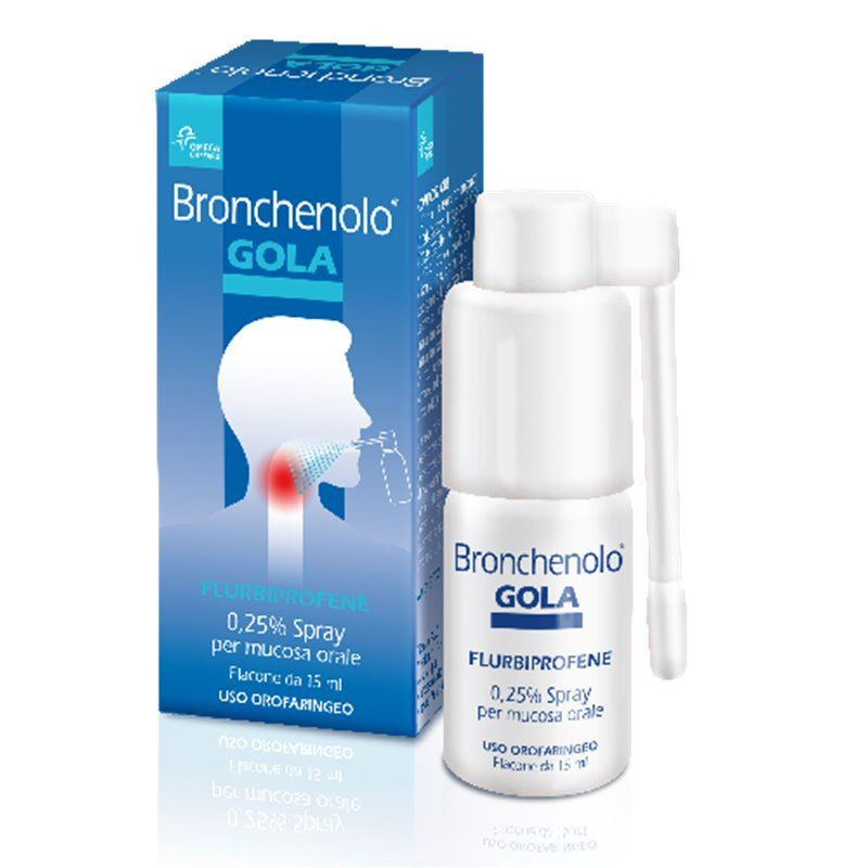 Bronchenolo Spray Gola per mucosa orale 15ml - Bronchenolo