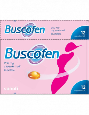 Buscofen 200mg Capsule Molli 12cps - BUSCOFEN